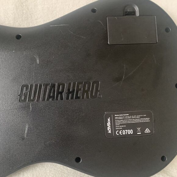 Guitar Hero Power Wireless Guitar HERO POWER Xbox 360 PS3 Lot Of 2 no dongles - Picture 14 of 16